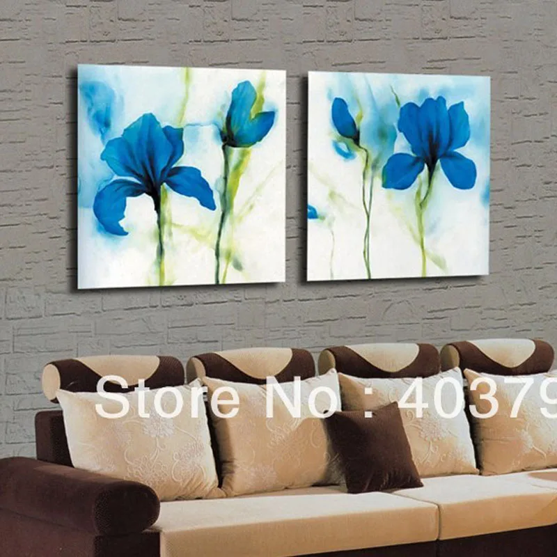 Modern abstract Oil Painting On Canvas Guaranteed blue flower for decoration Free shipping decorative wall pictures
Modern abstract Oil Painting On Canvas Guaranteed blue flower for decoration Free shipping decorative wall pictures
