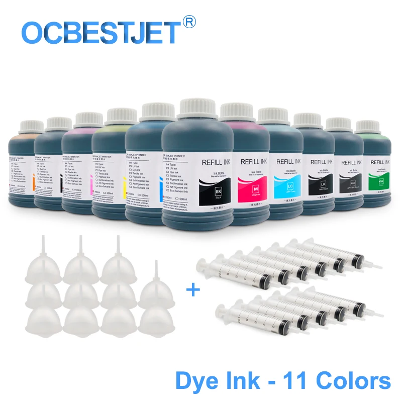 11x250ML Universal Dye Ink Refill Ink Kit For Epson Stylus Pro 7900 9900 7910 9910 4900 4910 SureColor P6000 P7000 P8000 P9000
11x250ML Universal Dye Ink Refill Ink Kit For Epson Stylus Pro 7900 9900 7910 9910 4900 4910 SureColor P6000 P7000 P8000 P9000