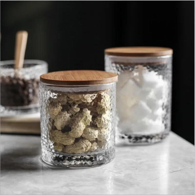 Three Sizes Glass Storage Tank With Wood Cover Spices Sugar Jar Container Kitchen Food Bottle Coffee Beans Tea Caddy 1pc
Three Sizes Glass Storage Tank With Wood Cover Spices Sugar Jar Container Kitchen Food Bottle Coffee Beans Tea Caddy 1pc