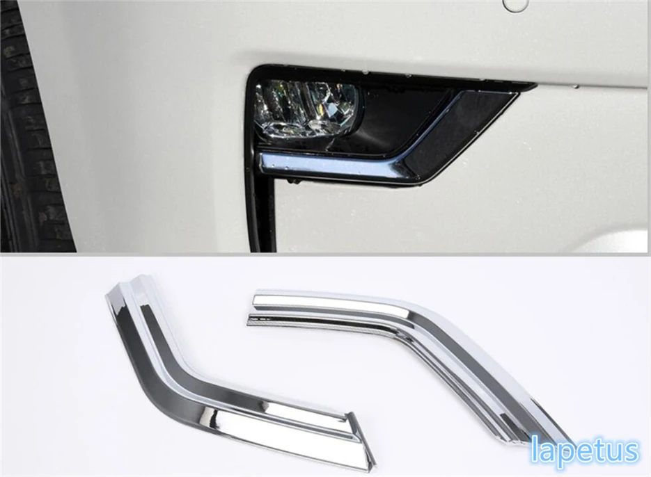 Lapetus Front Fog Lights Lamp Eyelid Eyebrow Decoration Frame Cover Trim Fit For Toyota Land Cruiser Prado FJ150 2018 - 2020 ABS
Lapetus Front Fog Lights Lamp Eyelid Eyebrow Decoration Frame Cover Trim Fit For Toyota Land Cruiser Prado FJ150 2018 - 2020 ABS
