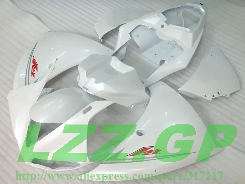 Injection 100%NEW all white fairing kits for YAMAHA YZF R1 09 10 11 YZF-R1 09-11 YZF1000 YZF R1 2009 2010 2011 fairings #6YS11
Injection 100%NEW all white fairing kits for YAMAHA YZF R1 09 10 11 YZF-R1 09-11 YZF1000 YZF R1 2009 2010 2011 fairings #6YS11