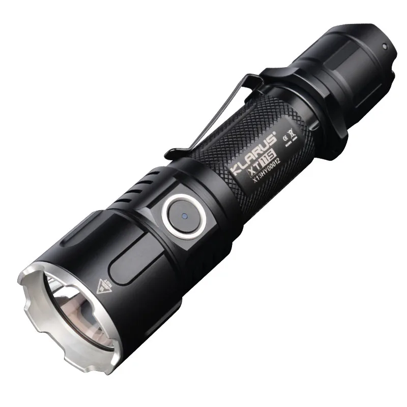Klarus XT11S Tactical Flashlight CREE XP-L HI V3 1100lm Outdoor Torch Light with Battery +Charge Cable for Hunting Searching
Klarus XT11S Tactical Flashlight CREE XP-L HI V3 1100lm Outdoor Torch Light with Battery +Charge Cable for Hunting Searching