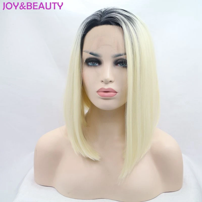 Парик JOY & BEAUTY из коротких волос для женщин, синтетические фронтальные парики с темными корнями, блонд, Омбре, термостойкий, 12 дюймов
Парик JOY & BEAUTY из коротких волос для женщин, синтетические фронтальные парики с темными корнями, блонд, Омбре, термостойкий, 12 дюймов