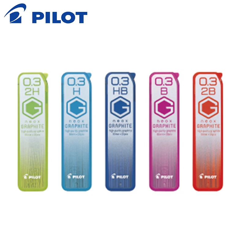 Pilot 4 tubes/lot Neox High-Purity Graphite Pencil Lead - 0.3mm H/HB/B/2B For Mechanical Writing Supplies
Pilot 4 tubes/lot Neox High-Purity Graphite Pencil Lead - 0.3mm H/HB/B/2B For Mechanical Writing Supplies