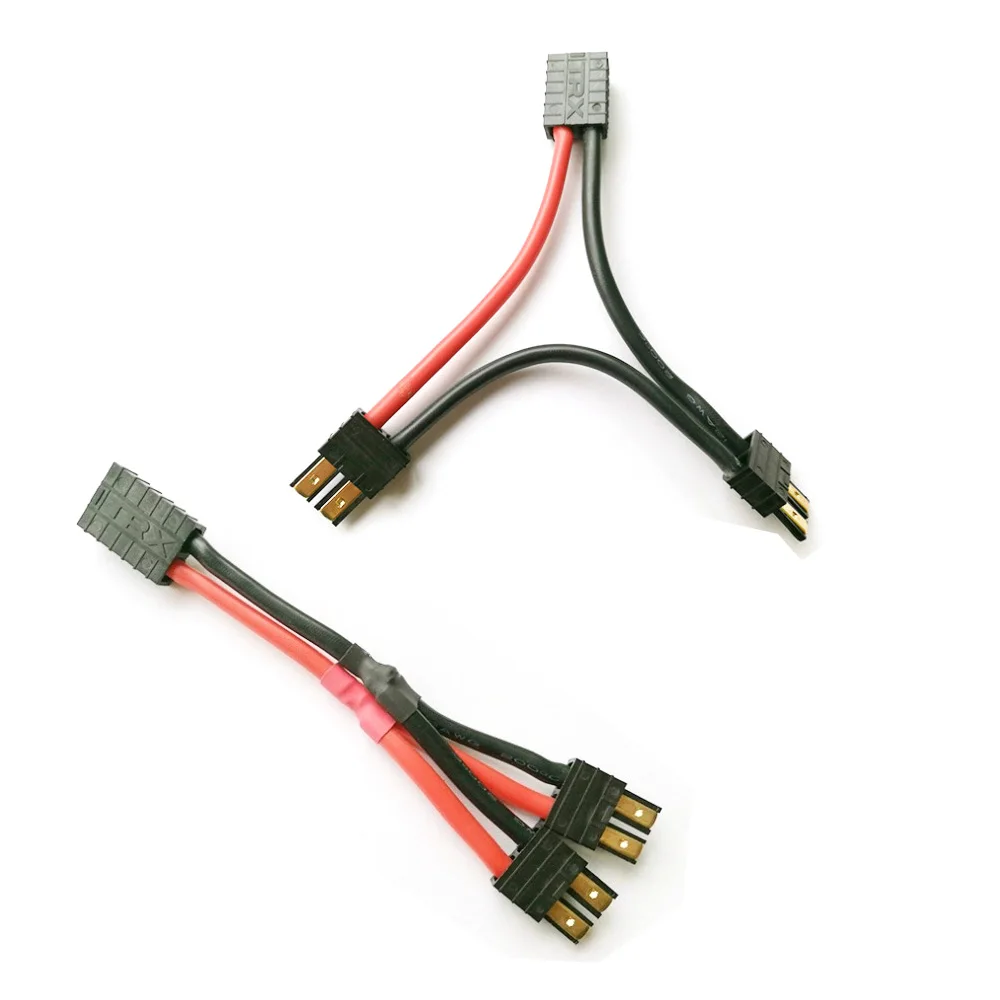 RC Connector / TRX Plug Connector Parallel Cable leads Extension 1 to 2 Adapter for RC Racing Rc Toys
RC Connector / TRX Plug Connector Parallel Cable leads Extension 1 to 2 Adapter for RC Racing Rc Toys