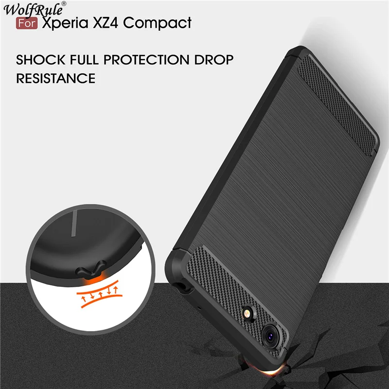 Wolfrule sFor Sony Xperia XZ4 Compact Case Firm Rubber Bumper Carbon Fiber Case For Cover Sony Xperia XZ4 Compact Silicone Case
Wolfrule sFor Sony Xperia XZ4 Compact Case Firm Rubber Bumper Carbon Fiber Case For Cover Sony Xperia XZ4 Compact Silicone Case
