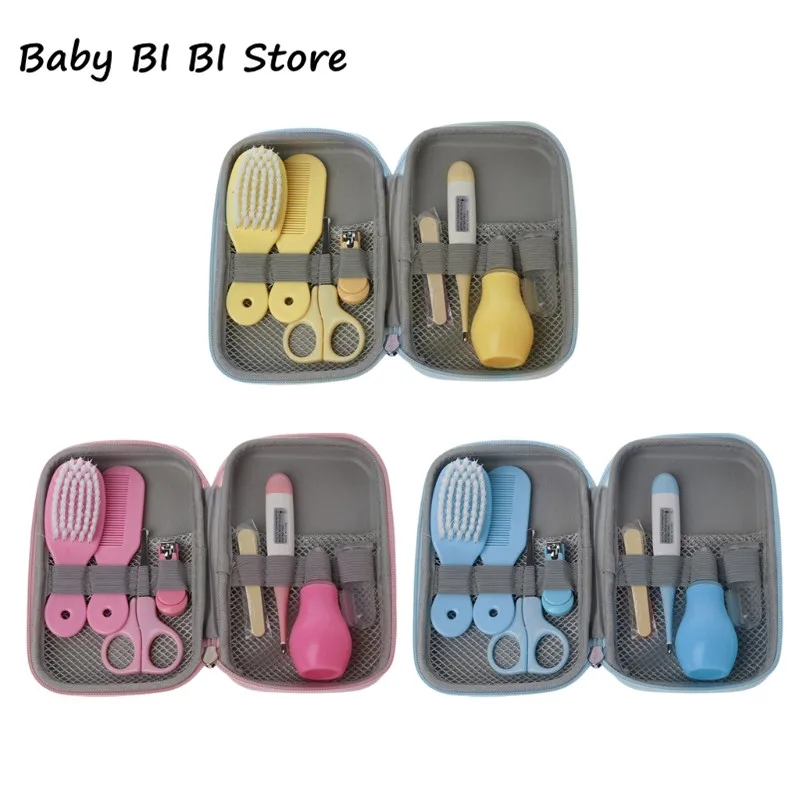 8Pcs/Set Newborn Baby Kids Infant Nail Hair Health Baby Care Thermometer Grooming Brush Baby Kit Nail scissors
8Pcs/Set Newborn Baby Kids Infant Nail Hair Health Baby Care Thermometer Grooming Brush Baby Kit Nail scissors