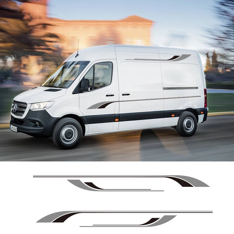 1 Pair 2 Sides Motorhome Stripes Camper Van Graphics Stickers Decals For Mercedes Sprinter Vinyl
1 Pair 2 Sides Motorhome Stripes Camper Van Graphics Stickers Decals For Mercedes Sprinter Vinyl