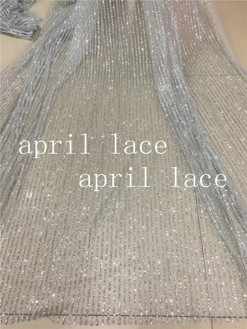 stock ap2058 #10 yards silver stripe glued glitter net tulle mesh sugar lace fabric for sawing dress
stock ap2058 #10 yards silver stripe glued glitter net tulle mesh sugar lace fabric for sawing dress