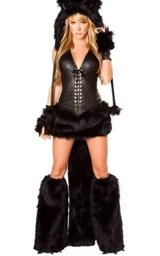 Free Shipping Hot Popular Extremely Sexy Cat Costumes For Women 3S1103 Deluxe Black Cat Corset Costume Adult Animal Costumes
Free Shipping Hot Popular Extremely Sexy Cat Costumes For Women 3S1103 Deluxe Black Cat Corset Costume Adult Animal Costumes