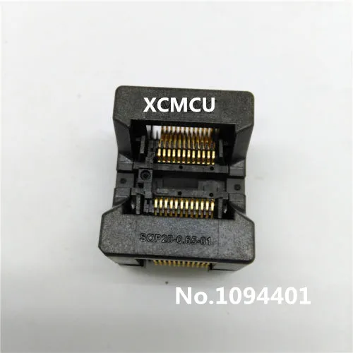 1pcs* SSOP24 TSSOP24 Burn in Socket Test Adapter Pin Pitch 0.65mm IC Body Width 4.4mm
1pcs* SSOP24 TSSOP24 Burn in Socket Test Adapter Pin Pitch 0.65mm IC Body Width 4.4mm