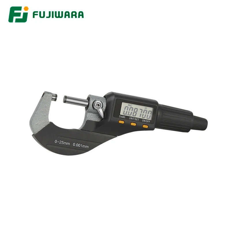 FUJIWARA Digital Micrometer High-precision External Diameter Spiral Micrometer Thickness gauge
FUJIWARA Digital Micrometer High-precision External Diameter Spiral Micrometer Thickness gauge