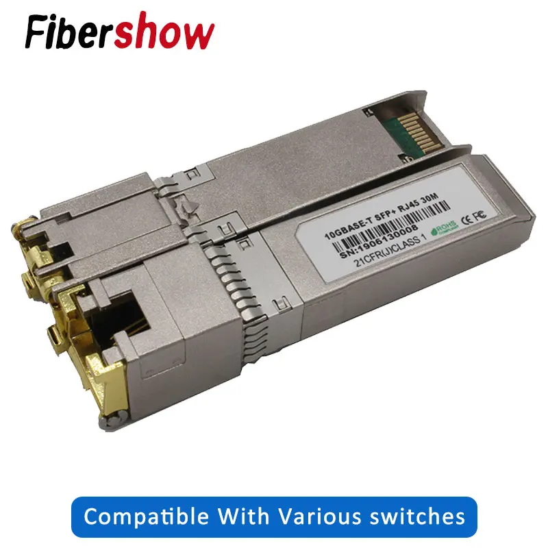 SFP+ module RJ45 Switch gbic 10G connector SFP Copper RJ45 SFP module Gigabit Ethernet port
SFP+ module RJ45 Switch gbic 10G connector SFP Copper RJ45 SFP module Gigabit Ethernet port
