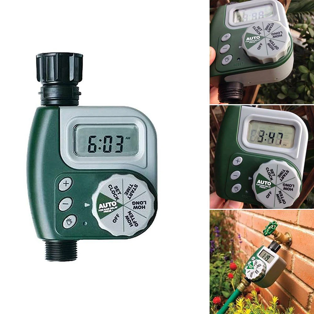 Automatic Intelligence Garden Outdoor Irrigation Controller Water Sprinkler System Timer Garden Supplies
Automatic Intelligence Garden Outdoor Irrigation Controller Water Sprinkler System Timer Garden Supplies