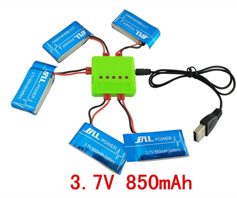 5PCS 3.7V 850mah battery and charger SYMA X5HW X5HC RC axis remote control aircraft accessories parts
5PCS 3.7V 850mah battery and charger SYMA X5HW X5HC RC axis remote control aircraft accessories parts