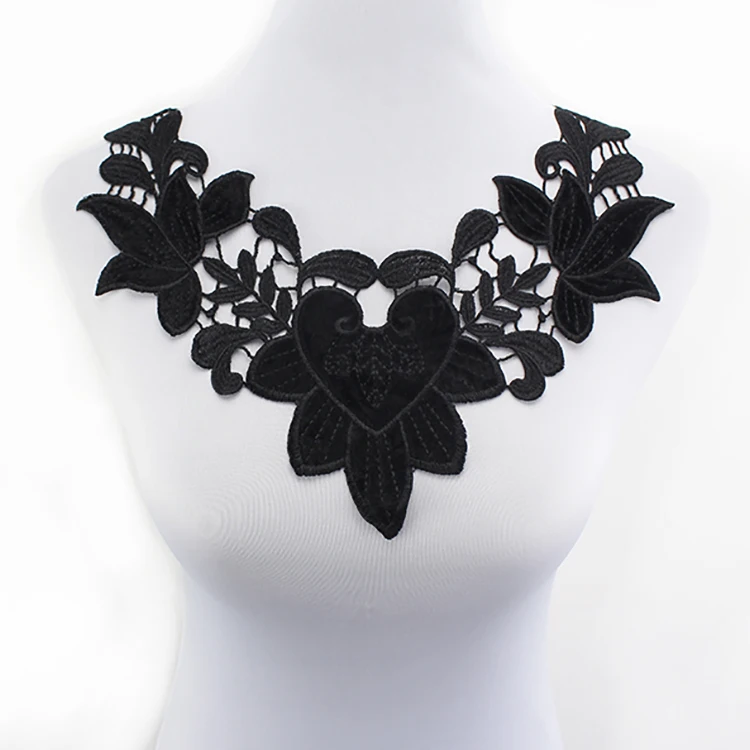 1pc Big Embroidered Lace Collar Neckline Flower Boutonniere Collar DIY Sewing Crafts Lace Applique Hollowed Collar For woman
1pc Big Embroidered Lace Collar Neckline Flower Boutonniere Collar DIY Sewing Crafts Lace Applique Hollowed Collar For woman