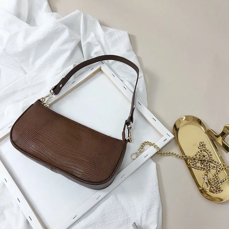 WOONAM Women Fashion Top Hide Genuine Calf Leather Lizard Pattern Pouch Shoulder Bag WB1017
WOONAM Women Fashion Top Hide Genuine Calf Leather Lizard Pattern Pouch Shoulder Bag WB1017