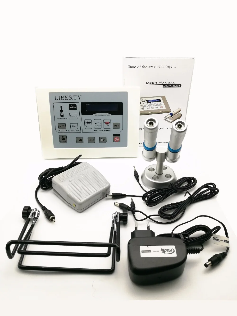 Liberty dermograph permanent Makeup Digital Tattoo Machine with Rotary Swiss Motor foot switch Cosmetic Tattoo set gun
Liberty dermograph permanent Makeup Digital Tattoo Machine with Rotary Swiss Motor foot switch Cosmetic Tattoo set gun
