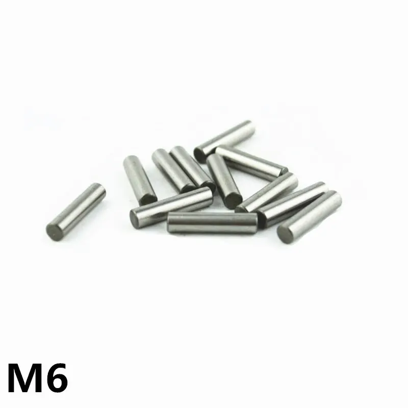 100pcs 6 mm Bearing Steel Cylindrical Pin Locating Pin Needle roller Thimble Length 6 8 10 12 14 16 18 20 22 24 25 26 30-60 mm
100pcs 6 mm Bearing Steel Cylindrical Pin Locating Pin Needle roller Thimble Length 6 8 10 12 14 16 18 20 22 24 25 26 30-60 mm