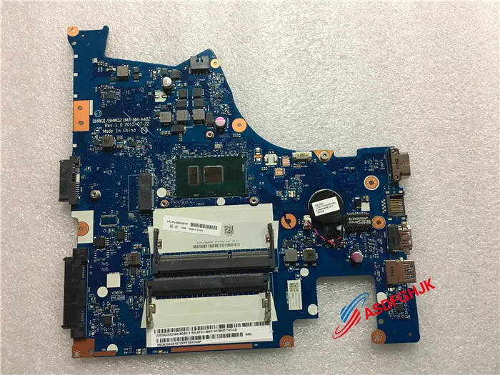 Оригинальная материнская плата для ноутбука Lenovo IdeaPad 300-15isk с SR2EZ Nm-a482 5B20K38187