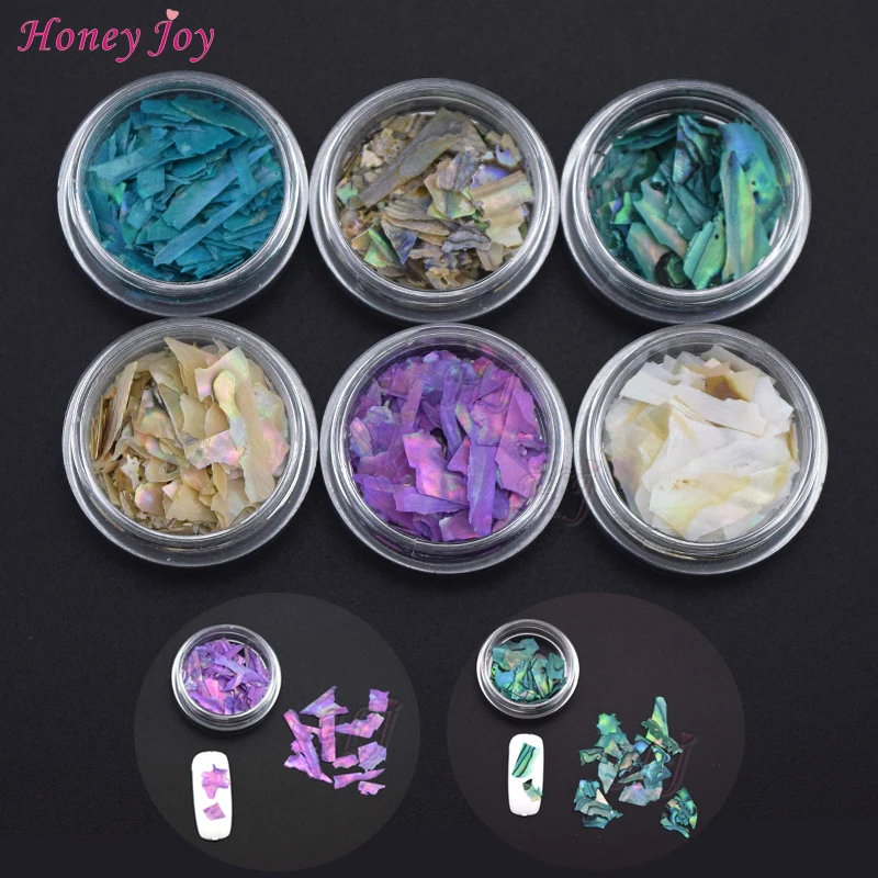6pots Beautiful Texture Natural Sea Shell 3d Charm Nail Art Decoration Slice DIY Beauty Salon Nail Decals Tools
6pots Beautiful Texture Natural Sea Shell 3d Charm Nail Art Decoration Slice DIY Beauty Salon Nail Decals Tools