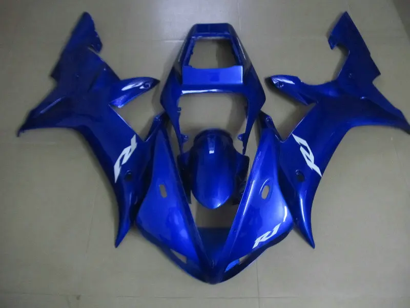 Комплект обтекателей для мотоцикла YAMAHA YZFR1 02 03 YZF R1 2002 2003 YZF1000 yzfr1 ABS полностью синий