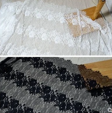 3M/ pcs multi colored eyelash lace fabric soft french style nylon lace trim fabric for wedding dress clothing
3M/ pcs multi colored eyelash lace fabric soft french style nylon lace trim fabric for wedding dress clothing