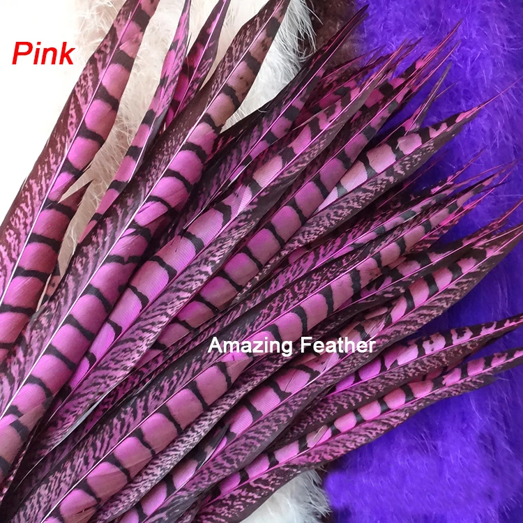 Wholesale perfect 100pcs high quality natural Lady Amherst Pheasant Feathers 30-35inch/80-90cm Decorative diy Pink
Wholesale perfect 100pcs high quality natural Lady Amherst Pheasant Feathers 30-35inch/80-90cm Decorative diy Pink