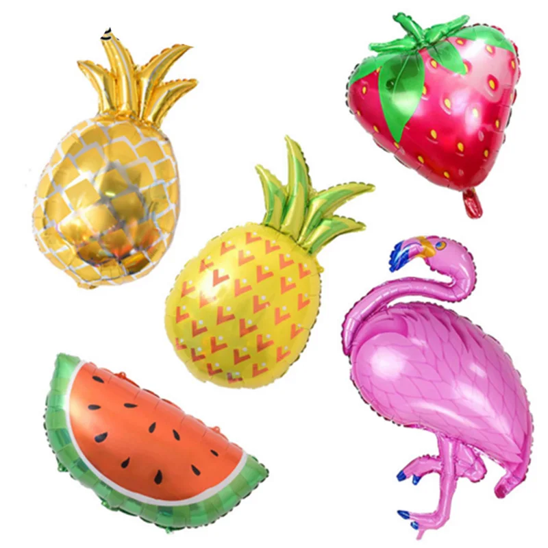 Распродажа фольгированные воздушные шары фрукты Творческий Ананас детский душ