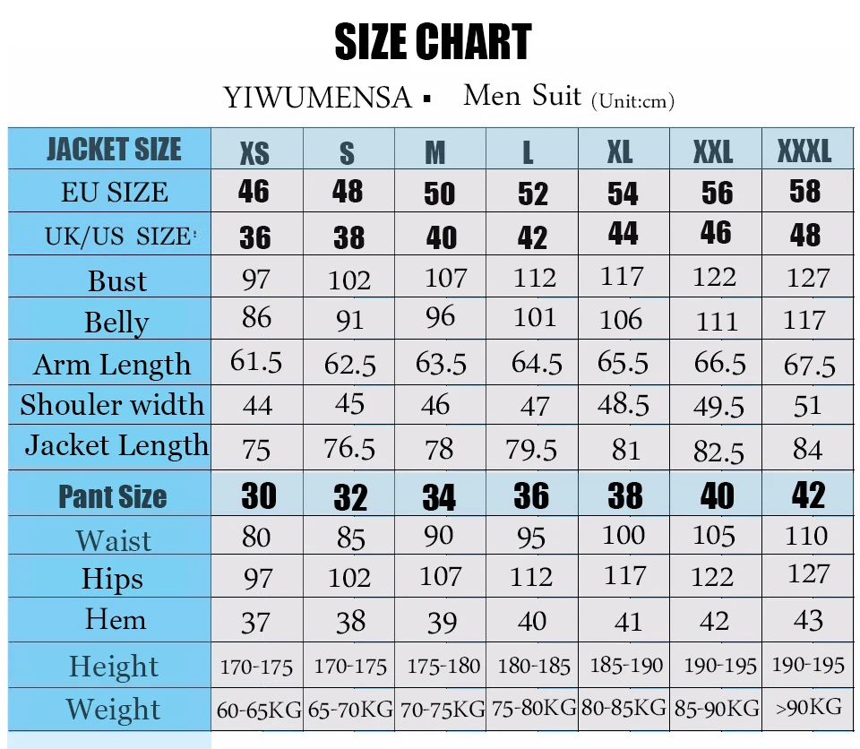 yiwumensa Black Wedding Tuxedos Groom Wear Three Piece Jacket Pants Vest Notched Lapel Two Button Classic Fit Business Men Suits
yiwumensa Black Wedding Tuxedos Groom Wear Three Piece Jacket Pants Vest Notched Lapel Two Button Classic Fit Business Men Suits
