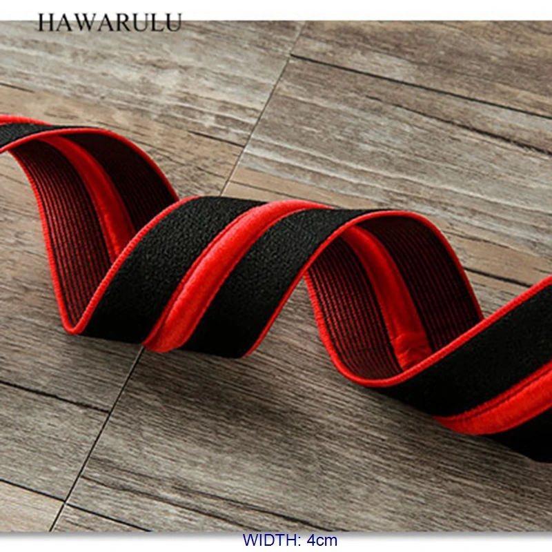 HAWARULU 2yard 4cm Handmade DIY High elastic drawstring nylon ribbon woven band edge lace fabric Christmas wedding accessories
HAWARULU 2yard 4cm Handmade DIY High elastic drawstring nylon ribbon woven band edge lace fabric Christmas wedding accessories