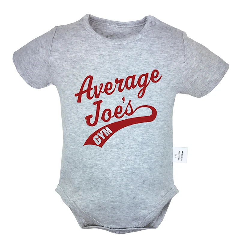 Dodgeball Average Joe's Joes GYM Printed 6-24M Newborn Baby Girl Boys Clothes Short Sleeve Romper Jumpsuit Outfits 100% Cotton
Dodgeball Average Joe's Joes GYM Printed 6-24M Newborn Baby Girl Boys Clothes Short Sleeve Romper Jumpsuit Outfits 100% Cotton