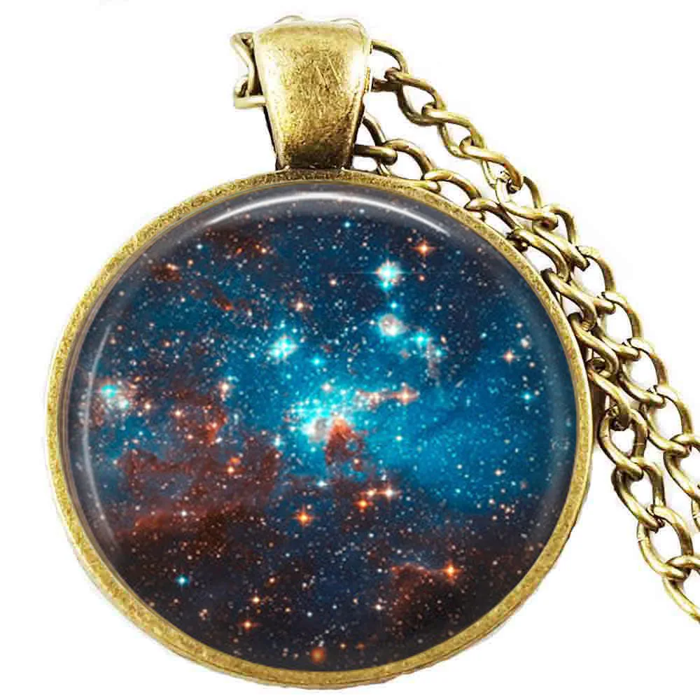 Nebula pendant , nebula necklace, constellation jewelry, space universe blue jewelry fashion jewelry women chain men steampunk
Nebula pendant , nebula necklace, constellation jewelry, space universe blue jewelry fashion jewelry women chain men steampunk