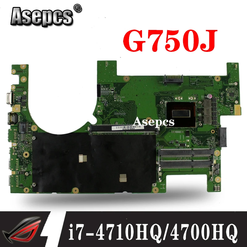 Отправка платы + 2D материнская плата для ноутбука For Asus G750JM G750JW G750JH G750JX G750J G750 тест