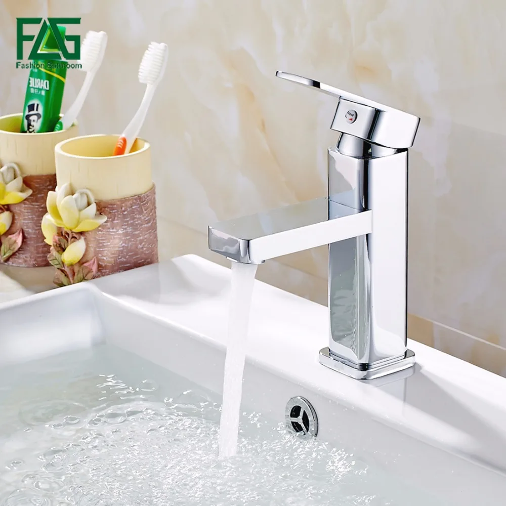 FLG Basin Faucets Single Handle Chrome Brass Tap Deck Mounted Cold and Hot Bathroom Faucet Vanity Water Taps Crane 105-11C
FLG Basin Faucets Single Handle Chrome Brass Tap Deck Mounted Cold and Hot Bathroom Faucet Vanity Water Taps Crane 105-11C