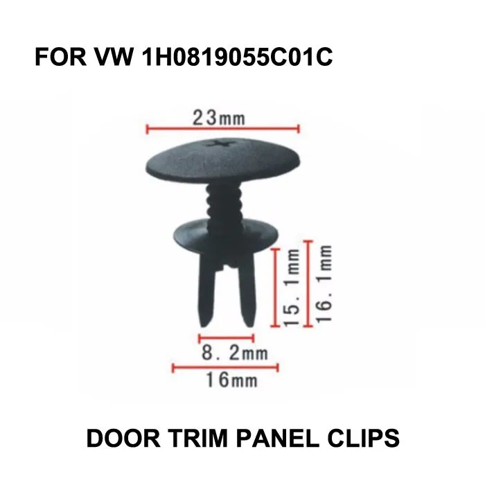 OE#1H0819055C01C 10x Fastener Clip For VW Mk3 III Golf Jetta Passat A3 Vento Skoda Octavia Rain Tray Trim Plastic rivet
OE#1H0819055C01C 10x Fastener Clip For VW Mk3 III Golf Jetta Passat A3 Vento Skoda Octavia Rain Tray Trim Plastic rivet