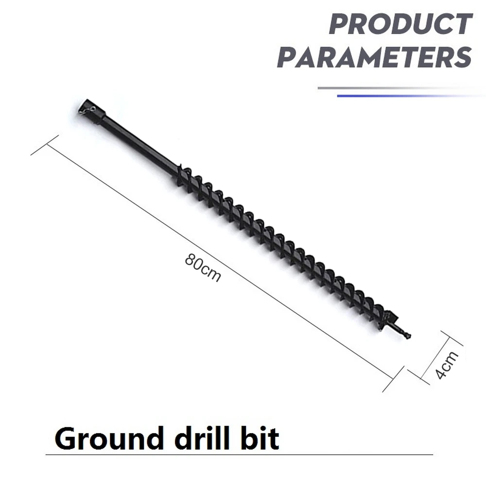 40mm /60mm *800MM Drill Garden Auger Long Single Double Earth Drill Bit Earth Auger Hole Digger Tools Planting Machine Auger Bit
40mm /60mm *800MM Drill Garden Auger Long Single Double Earth Drill Bit Earth Auger Hole Digger Tools Planting Machine Auger Bit
