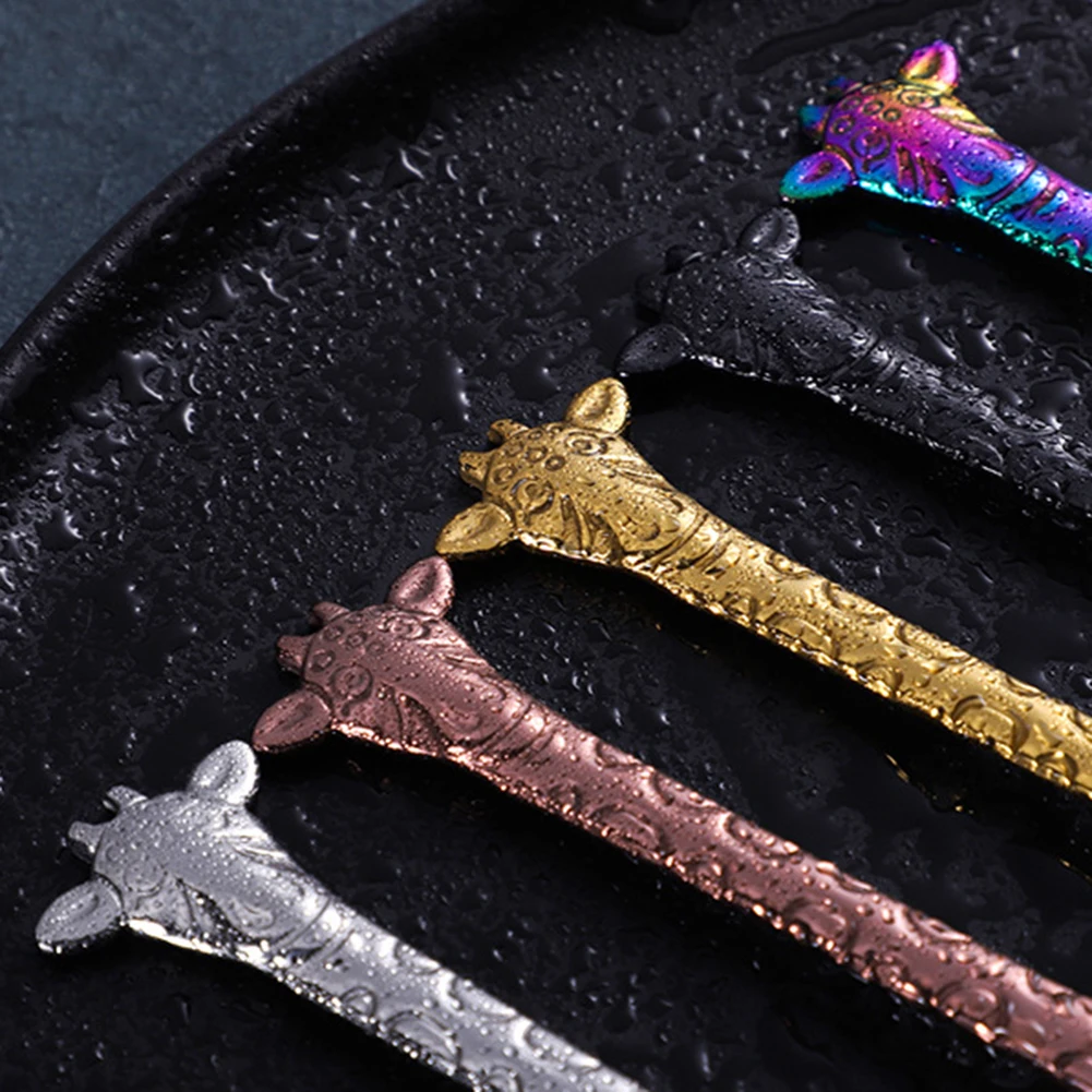 1pc Stainless Steel Cartoon Giraffe Cake Dessert Ice Cream Spoon Salad Fork Cutlery
1pc Stainless Steel Cartoon Giraffe Cake Dessert Ice Cream Spoon Salad Fork Cutlery