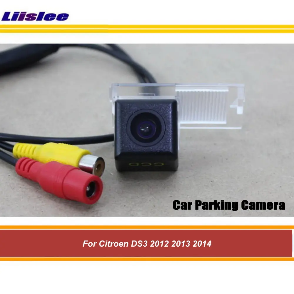 Автомобильная парковочная камера заднего вида для Citroen DS3 2012 2013 2014 авто HD SONY CCD III CAM