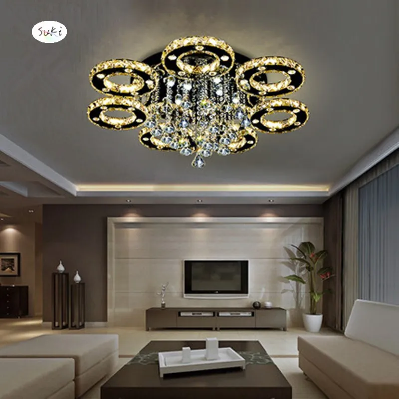Modern Led Crystal Ceiling Lights For Living Room luminaria teto cristal Ceiling Lamps For Home Decoration three-color
Modern Led Crystal Ceiling Lights For Living Room luminaria teto cristal Ceiling Lamps For Home Decoration three-color