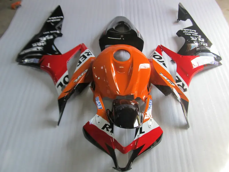 Комплект обтекателей для мотоцикла HONDA CBR600RR 07 08 CBR 600 RR F5 600RR 2007 2008 ABS красная
