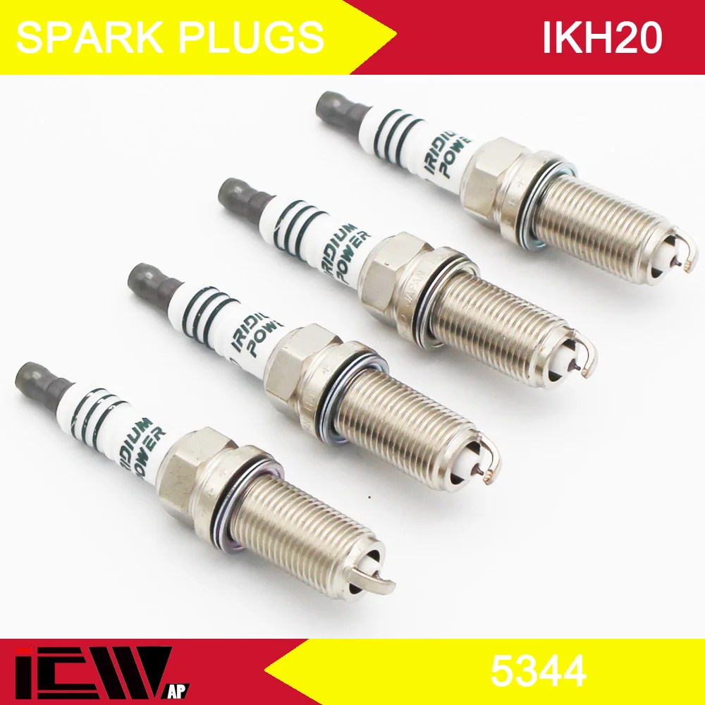 4pcs/lot Automobiles IRIDIUM POWER SPARK PLUGS IKH20-5344 / IKH20 / 5344 / IKH20#4 / 5344#4 IRIDIO 0.4mm IRIDIUM
4pcs/lot Automobiles IRIDIUM POWER SPARK PLUGS IKH20-5344 / IKH20 / 5344 / IKH20#4 / 5344#4 IRIDIO 0.4mm IRIDIUM