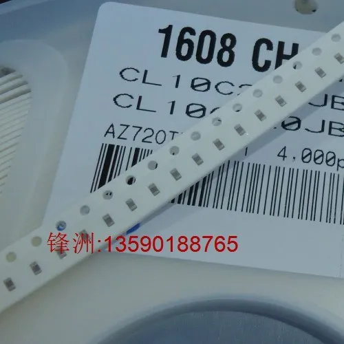 (100pcs) 0603 Chip Capacitance 182K 1.8NF 1800PF 10% 50V | Электроника