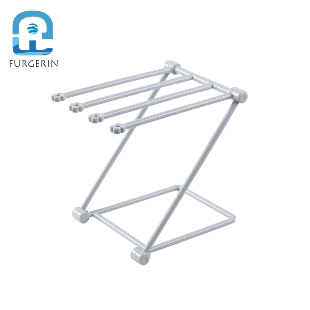 FURGERIN Towel Rack Cup Stand Kitchen Organizer kitchen storage racks folding drying rack for towels cups towel sponge holder
FURGERIN Towel Rack Cup Stand Kitchen Organizer kitchen storage racks folding drying rack for towels cups towel sponge holder