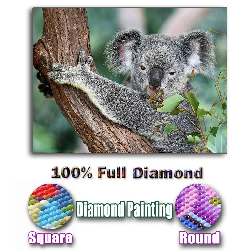 Full Square Round Drill Stone DIY Diamond Painting Beads Koala Christmas Gift Diamant Embroidery Cross Stitch Mosaic
Full Square Round Drill Stone DIY Diamond Painting Beads Koala Christmas Gift Diamant Embroidery Cross Stitch Mosaic