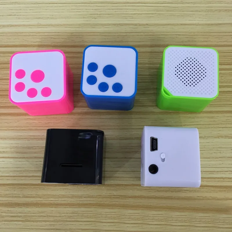 EDAL Cube MP3 Malloom цифровой USB музыкальный плеер с поддержкой 32 ГБ Micro SD TF карты Sase