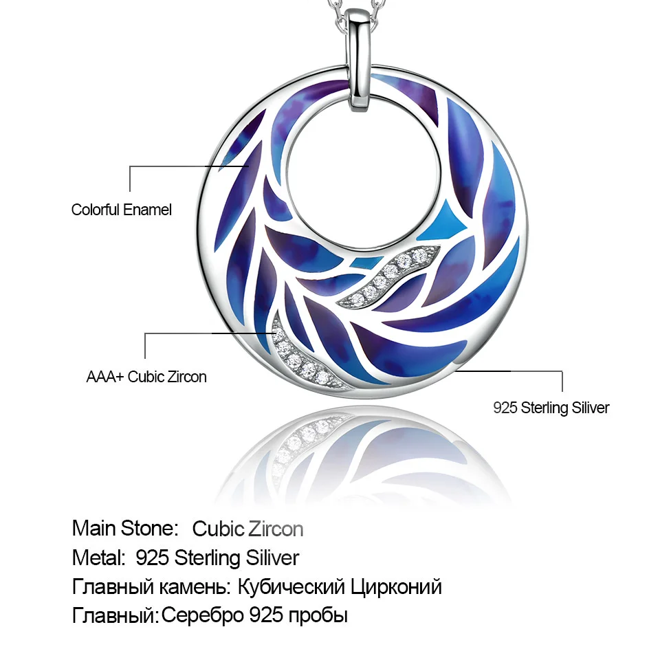 UMCHO Handmade Enamel Colorful Pendant Necklace for Women Solid 925 Sterling Silver Flower Natural Design Leaf Jewelry for Women
UMCHO Handmade Enamel Colorful Pendant Necklace for Women Solid 925 Sterling Silver Flower Natural Design Leaf Jewelry for Women