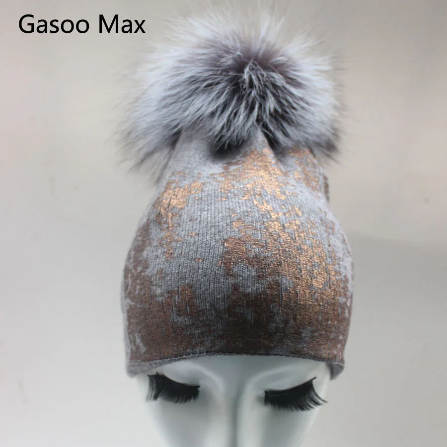 Autumn winter beanies hat unisex knitted wool Skullies casual cap with real raccoon fox fur pompom solid colors ski gorros cap
Autumn winter beanies hat unisex knitted wool Skullies casual cap with real raccoon fox fur pompom solid colors ski gorros cap