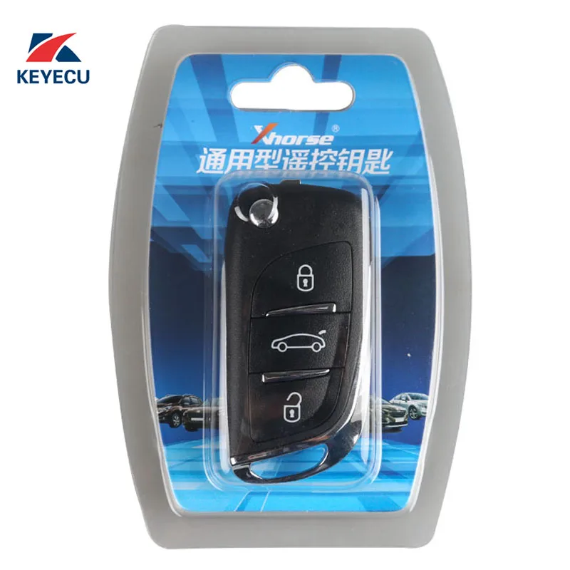 XHORSE Wireless (English Version) Universal Remote Key Fob 3 Button for VVDI Key Tool ,XN002 Series
XHORSE Wireless (English Version) Universal Remote Key Fob 3 Button for VVDI Key Tool ,XN002 Series