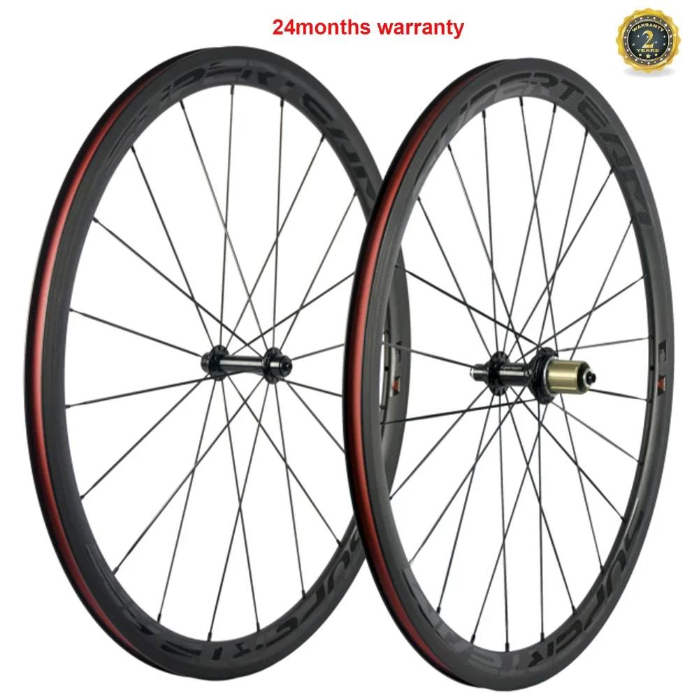 Superteam Carbon Wheelset 700C Road Bike Wheels 38mm Cycle Wheels 23mm width Clincher Wheelsets
Superteam Carbon Wheelset 700C Road Bike Wheels 38mm Cycle Wheels 23mm width Clincher Wheelsets